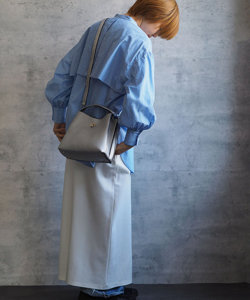 【雑誌掲載】2WAYワンハンドルバッグ 12-1122